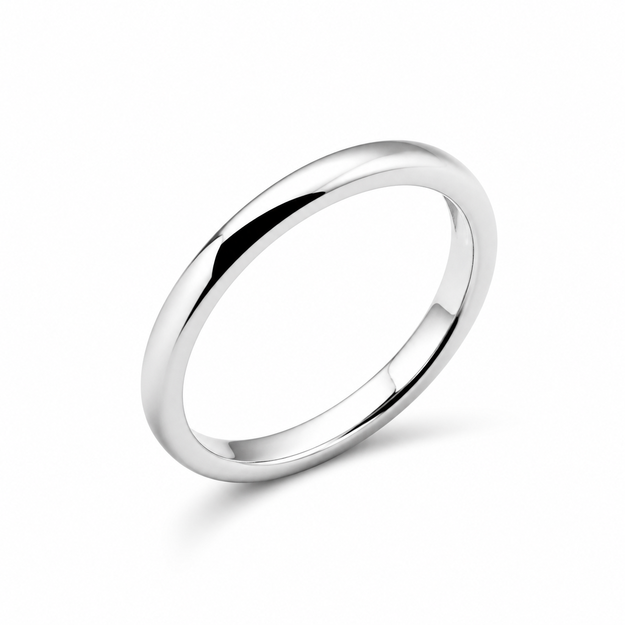 Aliança Prata Essenza — 3 mm